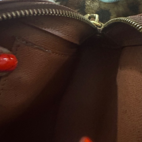 Louis Vuitton Monogram Wristlet Clutch in Brown - Picture 10 of 11